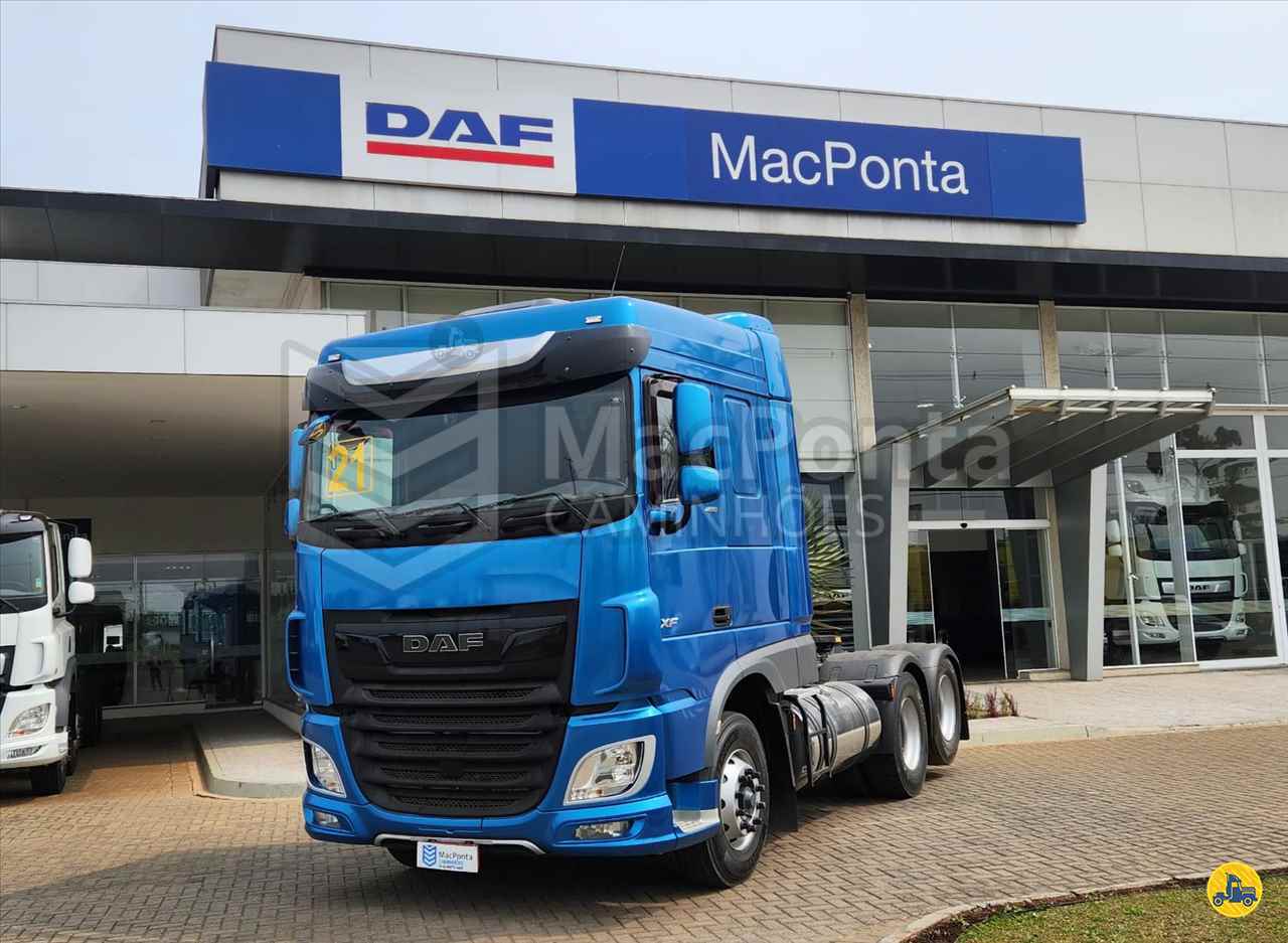 CAMINHAO DAF DAF XF FTS 480 Cavalo Mecânico Cavalo 6x2 MacPonta Caminhões - DAF PONTA GROSSA PARANÁ PR